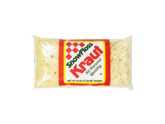 Sauerkraut - SnowFloss Kraut Poly Bag 12/2 lb