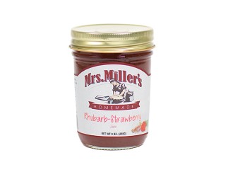 Jam - Rhubarb Strawberry Mrs. Miller's 9 oz