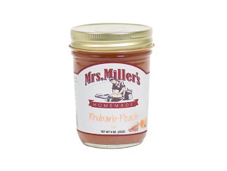 Jam - Rhubarb Peach Mrs. Miller's 9 oz