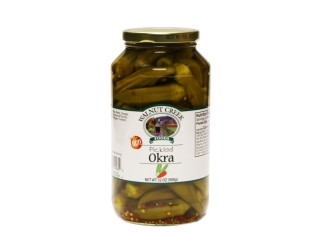 Okra - Hot Pickled WC Quarts