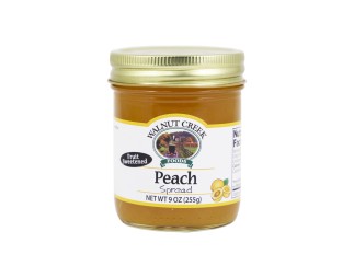 Fruit Sweetened Spread - Peach WC 9 oz