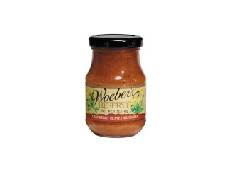 Mustard - Cranberry Honey Woeber`s 5 oz