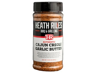 Seasoning - Cajun Creole Garlic Butter Rub Heath Riles 11.5 oz