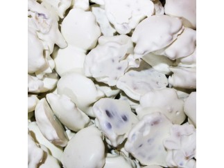 Chocolate - White Cashew Caramel Clusters