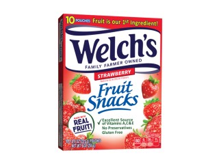 Gummy - Welch's Fruit Snacks Strawberry 9 oz