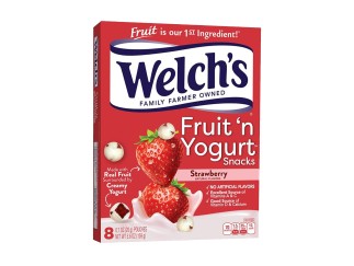 Gummy - Welch's Fruit Snacks Strawberry Yogurt 5.6 oz