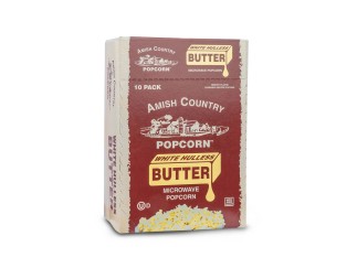 Popcorn - Microwave White Butter Hulless 6/10 ct
