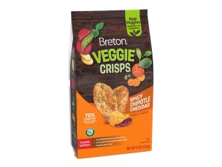 Crisps - Veggie Spicy Chipotle Cheddar Breton 6 oz