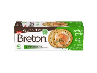 Crackers - Breton Herb & Garlic Gluten Free