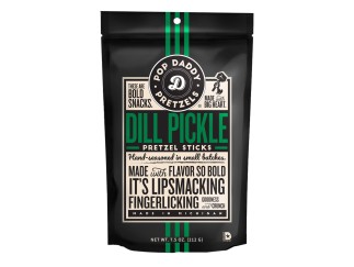 Pretzels - Dill Pickle 7.5 oz Pop Daddy