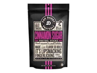 Pretzels - Cinnamon Sugar 7.5 oz Pop Daddy