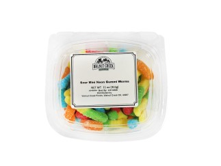 Tub - Gummy Mini Sour Neon Worms