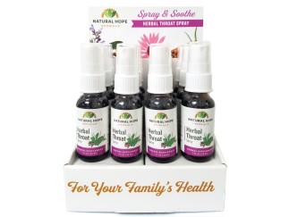 Herbal Throat Spray POP Display