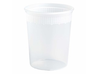 Deli Cont Only - Poly Soup 32 oz 500 ct