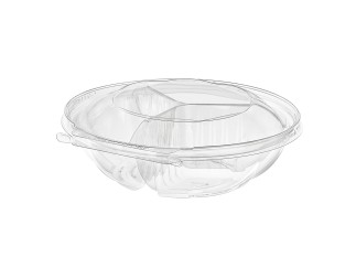 Tub- Safe-T-Fresh 3 Compartment TS52R3